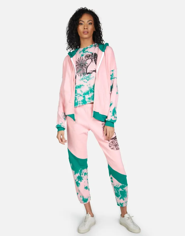 Charlene 90210 Tropical Dream Women039s Lauren Moshi Long Sweatpants