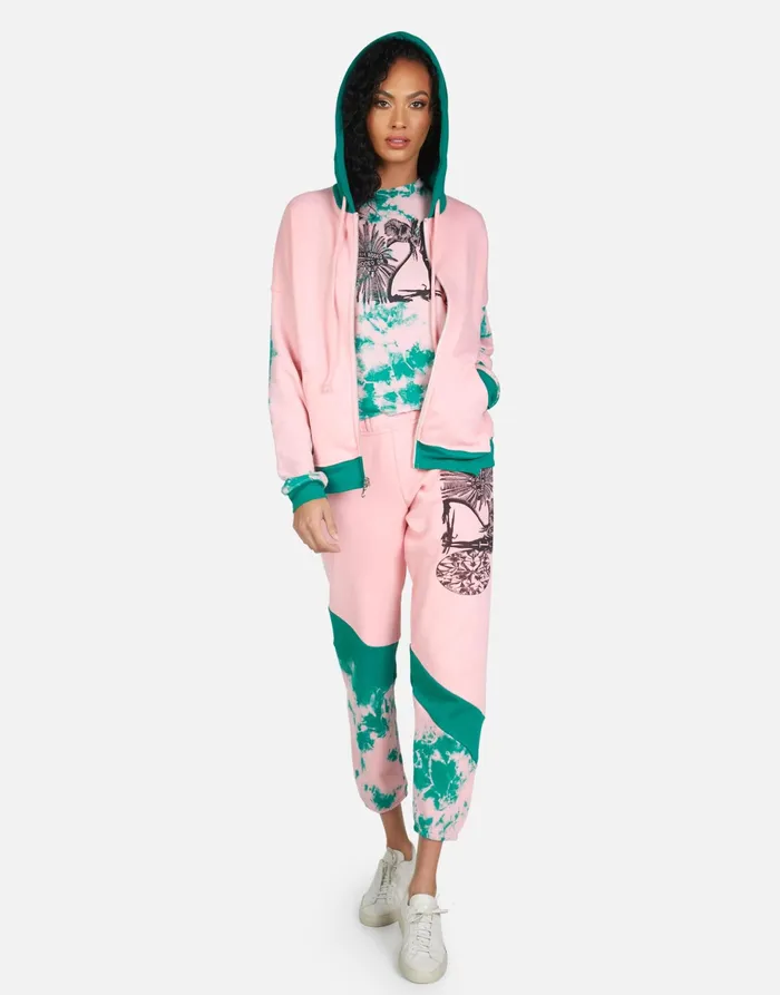 Charlene 90210 Tropical Dream Women039s Lauren Moshi Long Sweatpants