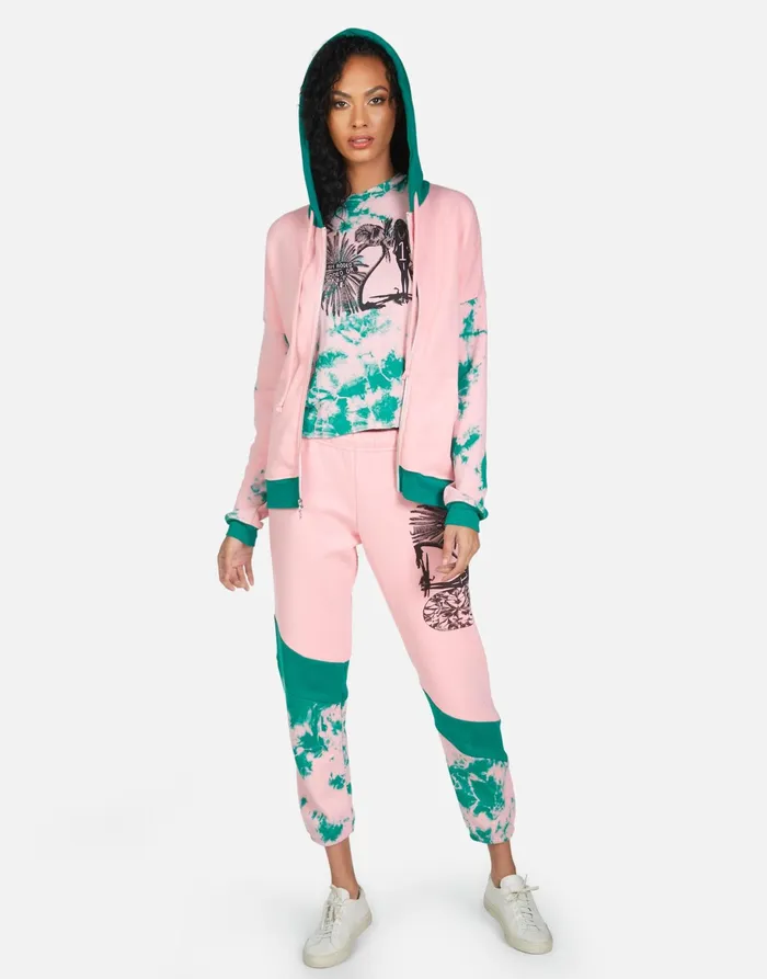 Charlene 90210 Tropical Dream Women039s Lauren Moshi Long Sweatpants