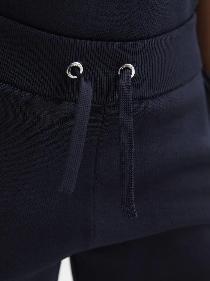 Children Colton Side Stripe Drawstring Shorts Navy Reiss Shorts