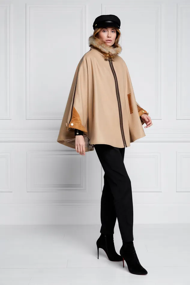 Chiltern Cape Camel Women Holland Cooper Capes