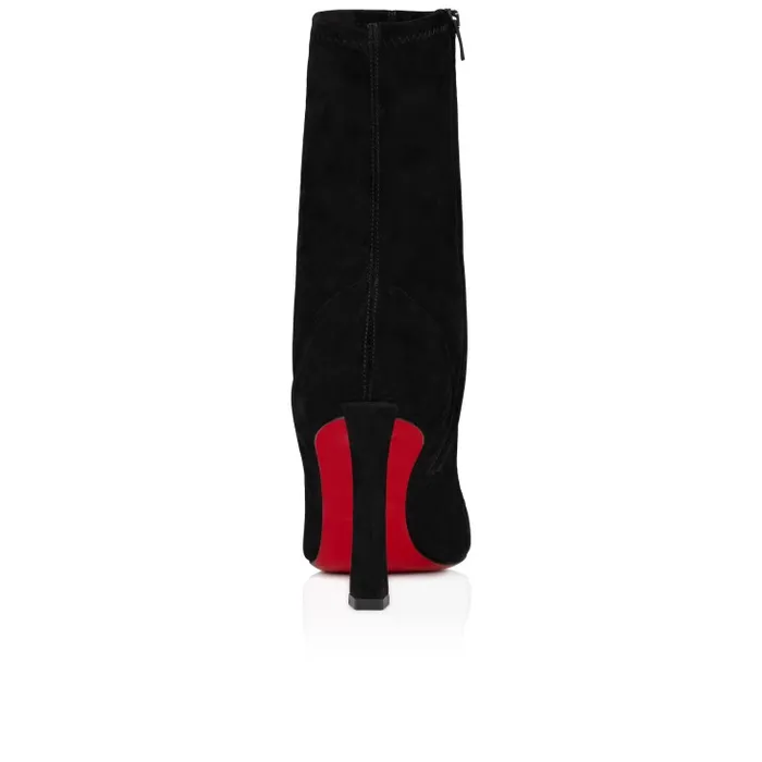 Christian Louboutin Boots Women Condora Stretch 85 Mm Boots 8211 Veau Velours 8211 Black