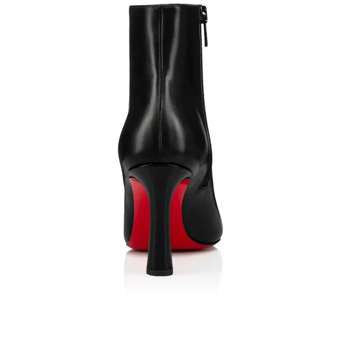 Christian Louboutin Boots Women So Eleonor 85 Mm Low Boots 8211 Calf Leather 8211 Black