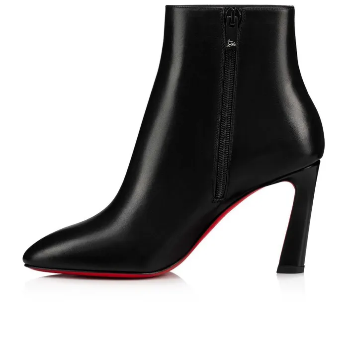 Christian Louboutin Boots Women So Eleonor 85 Mm Low Boots 8211 Calf Leather 8211 Black