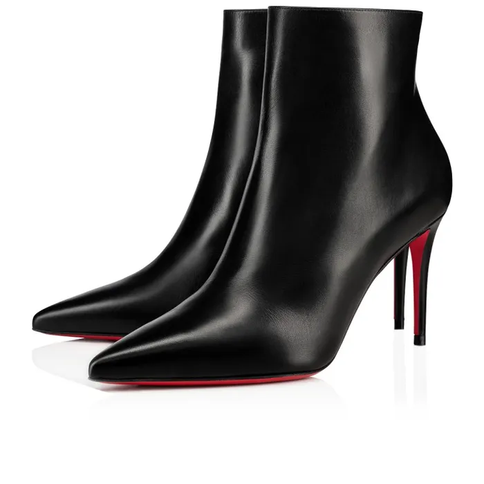 Christian Louboutin Boots Women So Kate Booty 85 Mm Low Boots 8211 Calf Leather 8211 Black