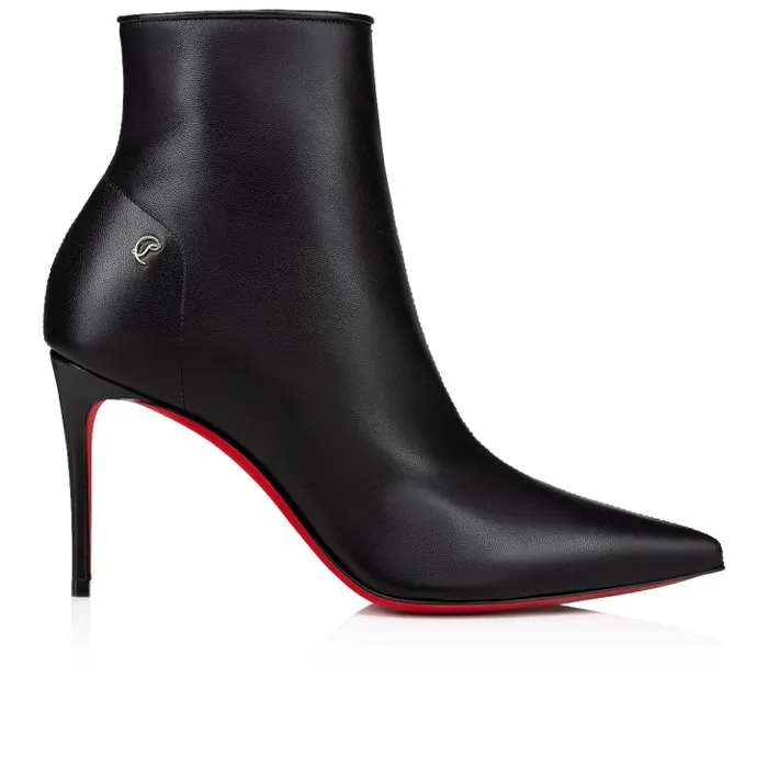 Christian Louboutin Boots Women Sporty Kate Booty 85 Mm Low Boots 8211 Nappa Leather 8211 Black
