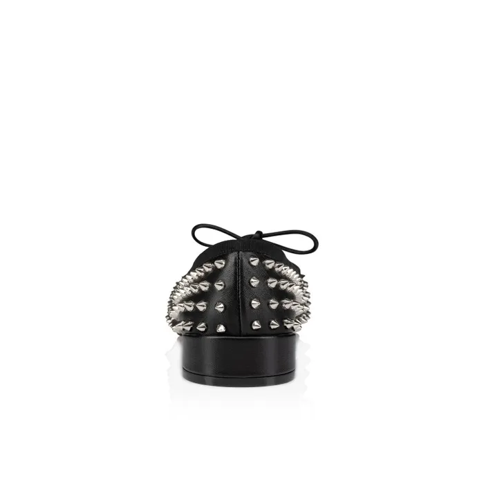 Christian Louboutin Flats and Loafers Women Sweetie Jane Spikes Ballerinas 8211 Nappa Leather And Spikes 8211 Black