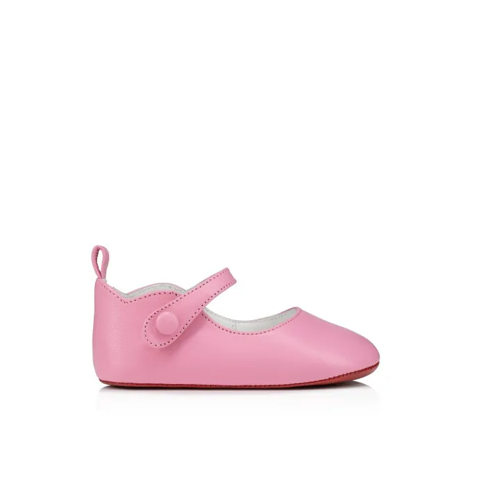 Christian Louboutin Girls Kids Baby Love Chick Ballerinas 8211 Nappa Leather 8211 Calipso 8211 Baby