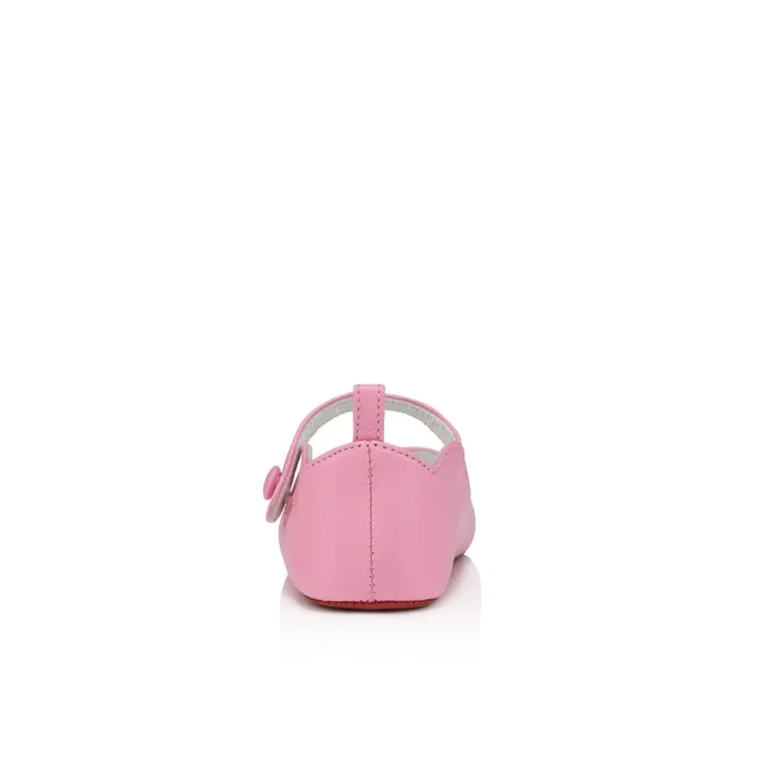 Christian Louboutin Girls Kids Baby Love Chick Ballerinas 8211 Nappa Leather 8211 Calipso 8211 Baby