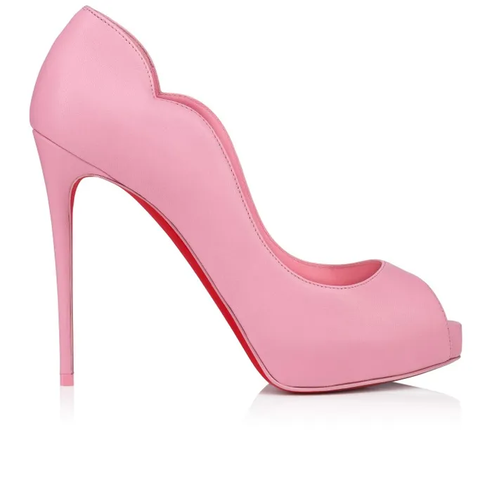 Christian Louboutin Platforms Women Hot Chick Alta 120 Mm Pumps 8211 Nappa Leather 8211 Calipso
