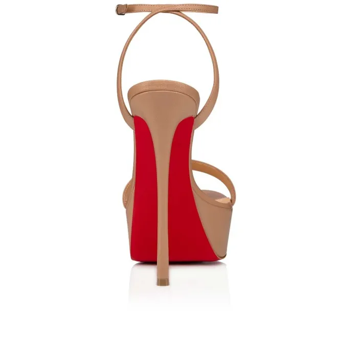 Christian Louboutin Platforms Women Loubi Queen Alta 150 Mm Strappy Sandals 8211 Nappa Leather 8211 Blush