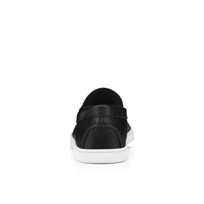 Christian Louboutin Sneakers Men Chambeliboat Boat Shoes 8211 Calf Leather 8211 Black