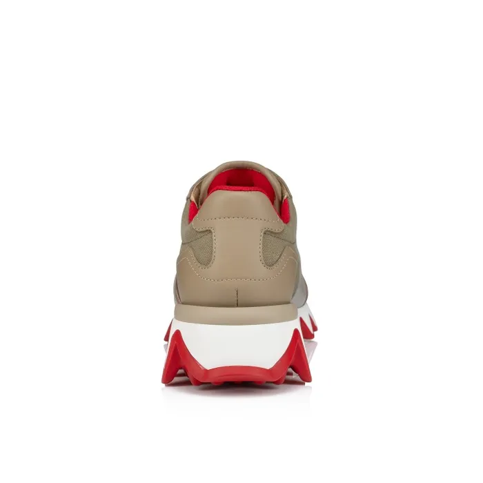 Christian Louboutin Sneakers Women Nastroshark Sneakers 8211 Calf Leather And Cotton 8211 Saharienne
