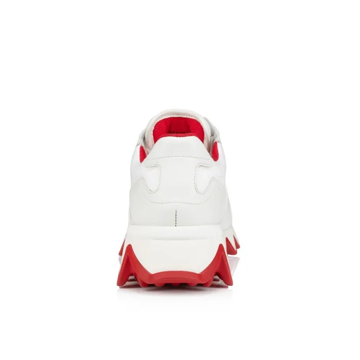 Christian Louboutin Sneakers Women Nastroshark Sneakers 8211 Calf Leather And Cotton 8211 White