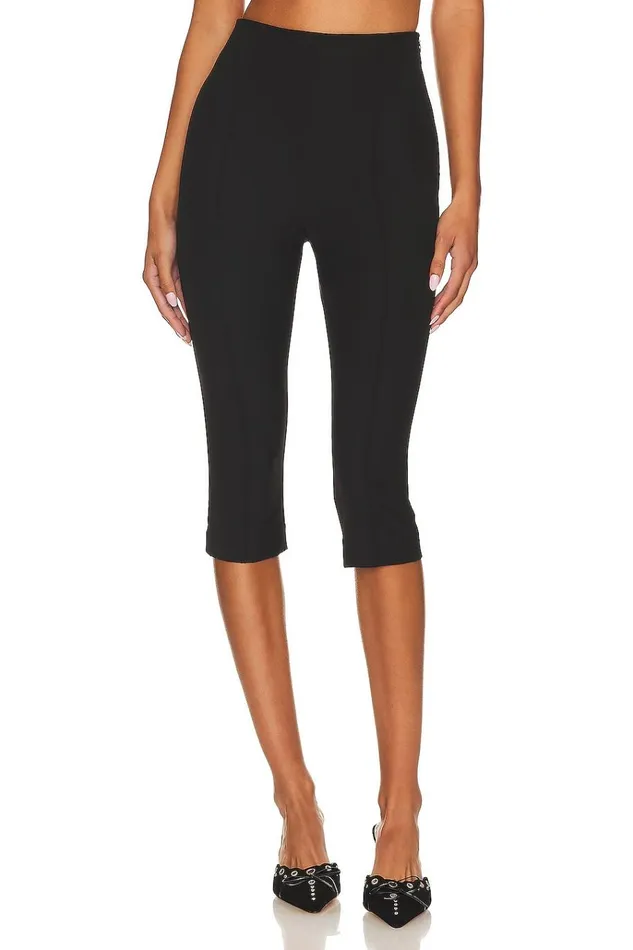 Cindy Cropped Capri Pant Black Women Lovers Friends Pants