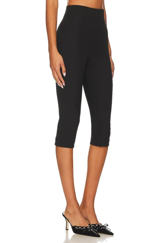 Cindy Cropped Capri Pant Black Women Lovers Friends Pants