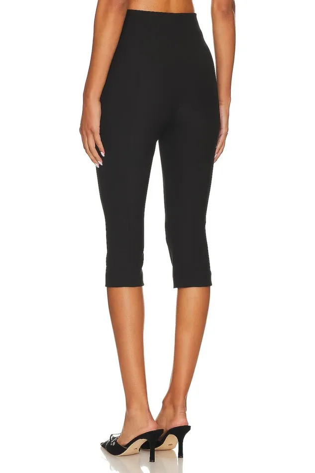 Cindy Cropped Capri Pant Black Women Lovers Friends Pants