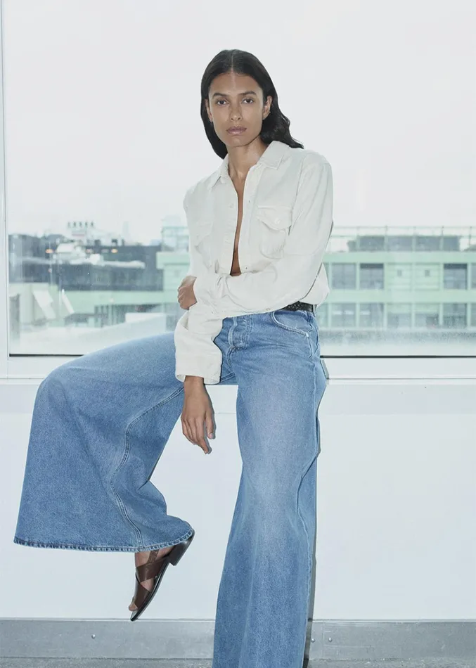 Citizens Of Humanity Baby Shay Shirt In Pashmina Women Tops