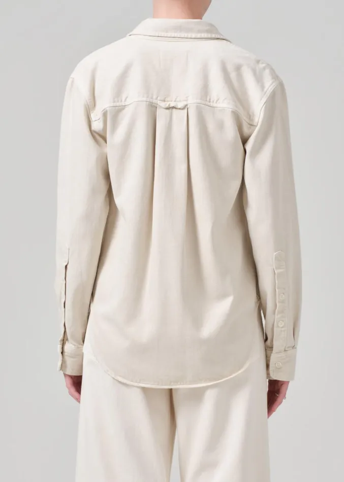 Citizens Of Humanity Baby Shay Shirt In Pashmina Women Tops