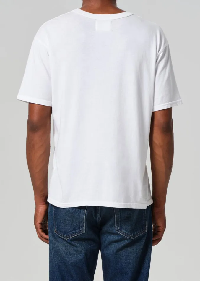 Citizens Of Humanity Box Tee In White Men Shirts