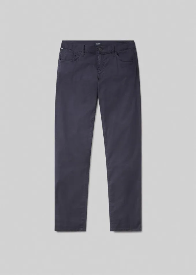 Citizens Of Humanity Gage Slim Straight Stretch Linen In Night Flight Men Pants