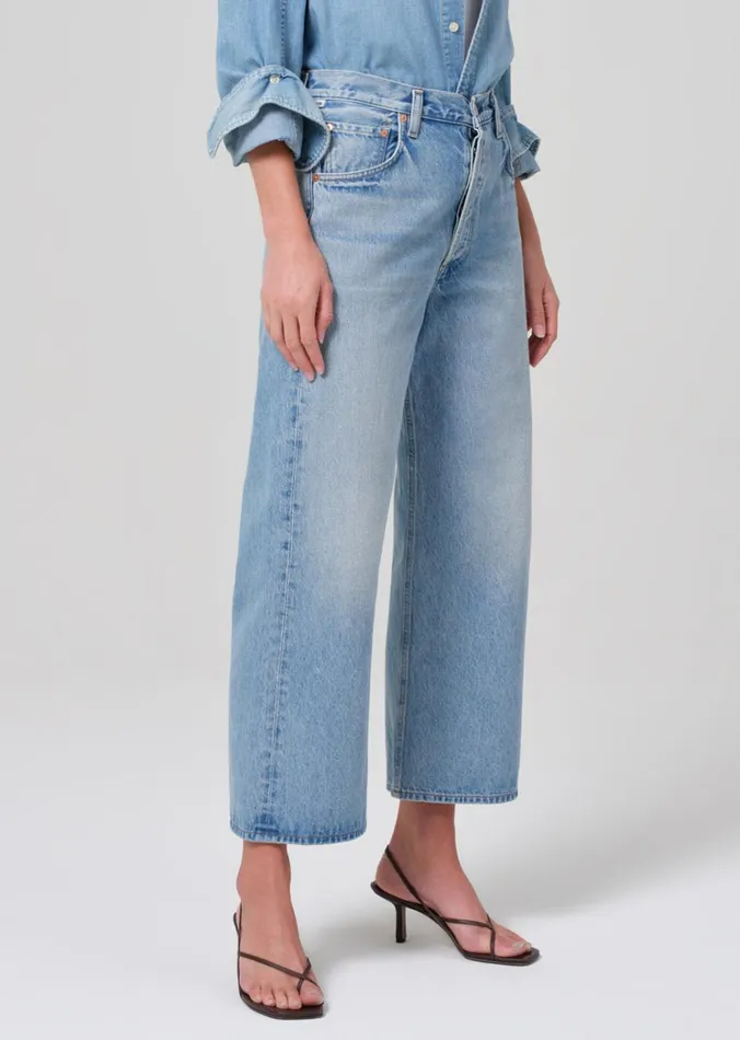 Citizens Of Humanity Gaucho Vintage Wide Leg In Misty Women Jeans