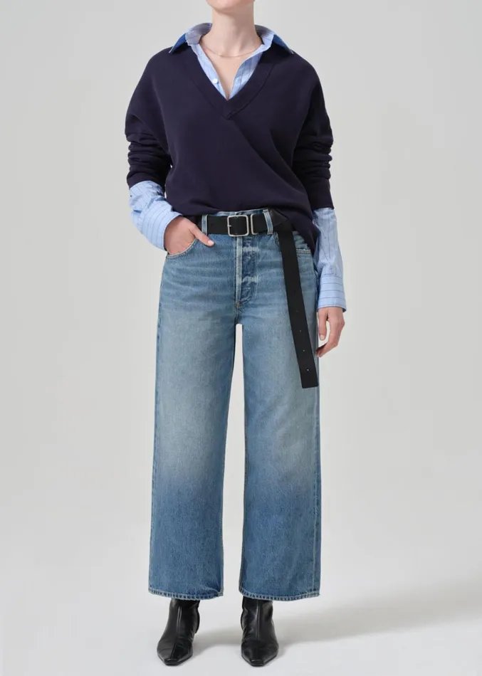 Citizens Of Humanity Gaucho Vintage Wide Leg In Sodapop Women Jeans