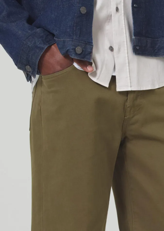 Citizens Of Humanity Hayden Baggy In Army Green Men Pants