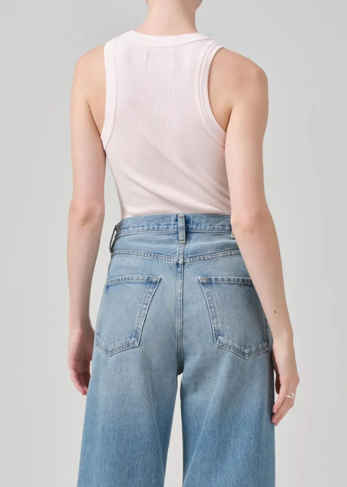 Citizens Of Humanity Isabel Rib Tank In Cameo Women Tops