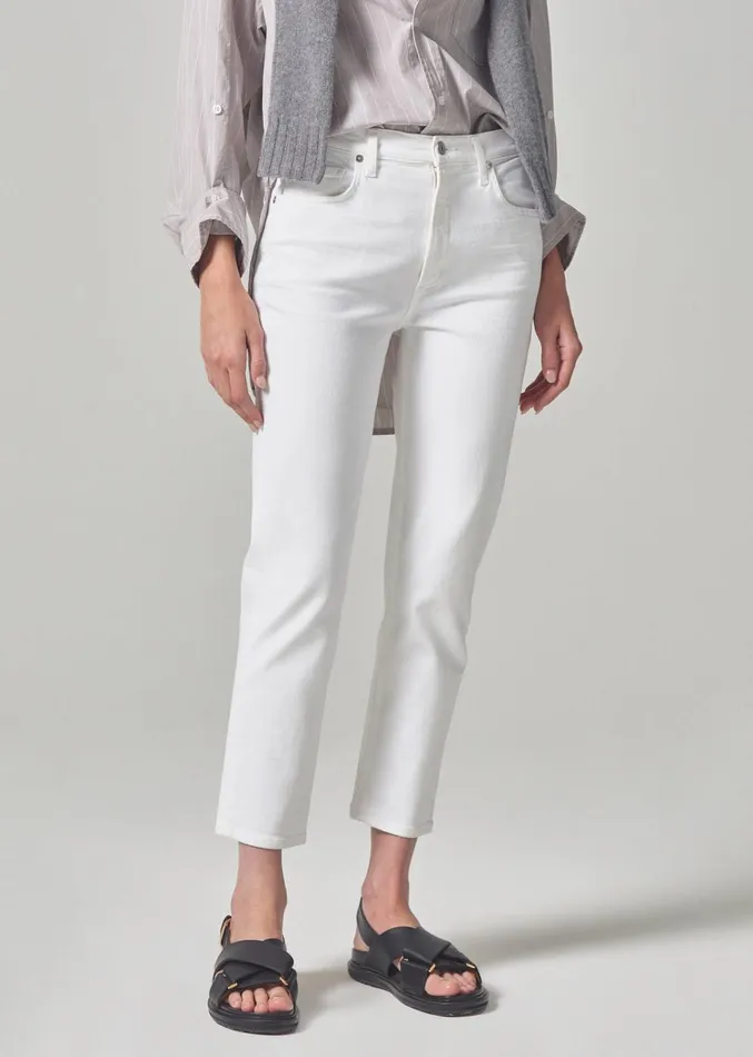 Citizens Of Humanity Isola Slim Crop In Wildflower Women Jeans