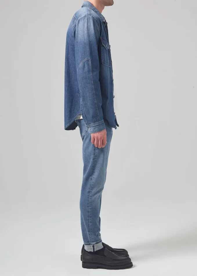 Citizens Of Humanity London Tapered Slim Perform In Parkland Men Jeans