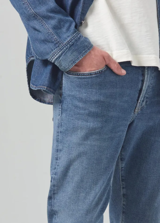 Citizens Of Humanity London Tapered Slim Perform In Parkland Men Jeans