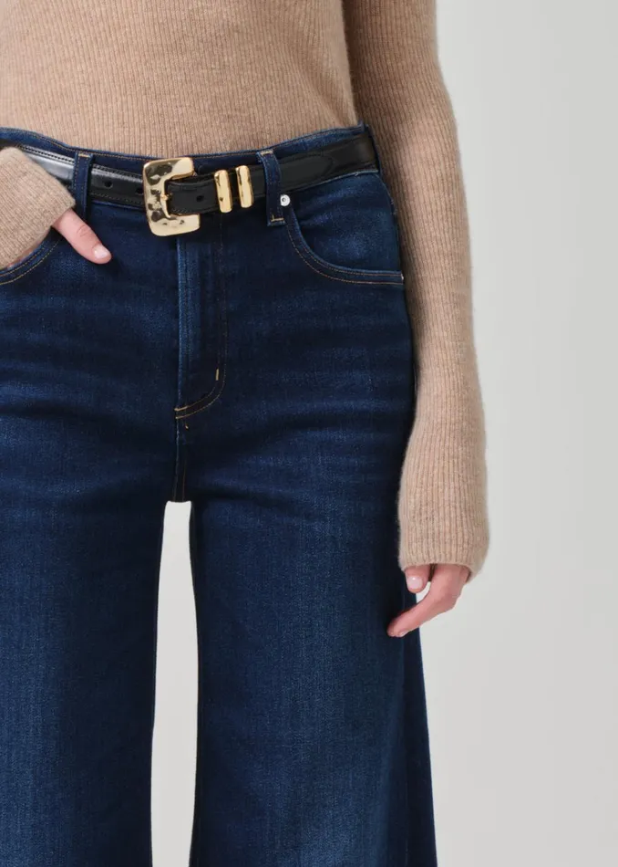 Citizens Of Humanity Lyra Wide Leg Crop In Lotus Women Jeans