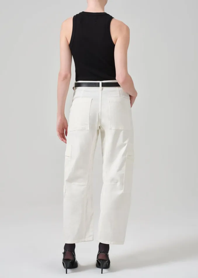 Citizens Of Humanity Marcelle Low Slung Easy Cargo Corduroy In Pashmina Women Pants