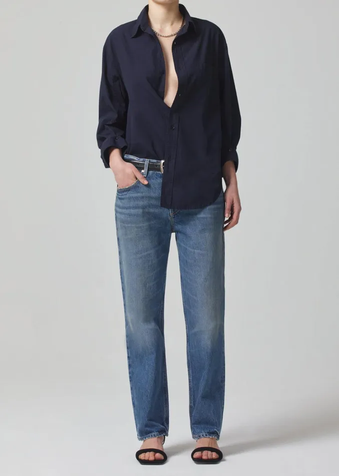 Citizens Of Humanity Neve Low Slung Relaxed In Oasis Women Jeans