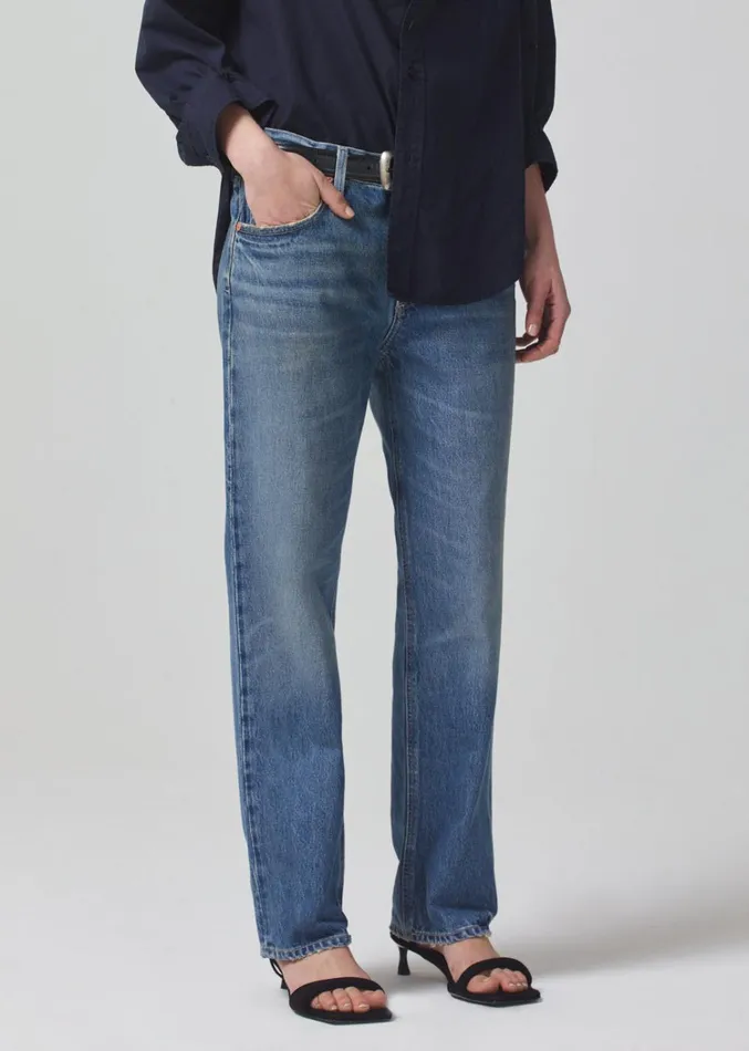 Citizens Of Humanity Neve Low Slung Relaxed In Oasis Women Jeans