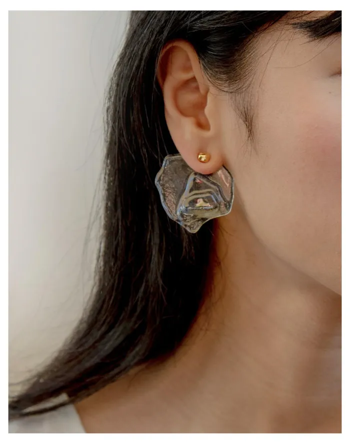 CLED Plateau Earrings Gold Women Madewell Earrings