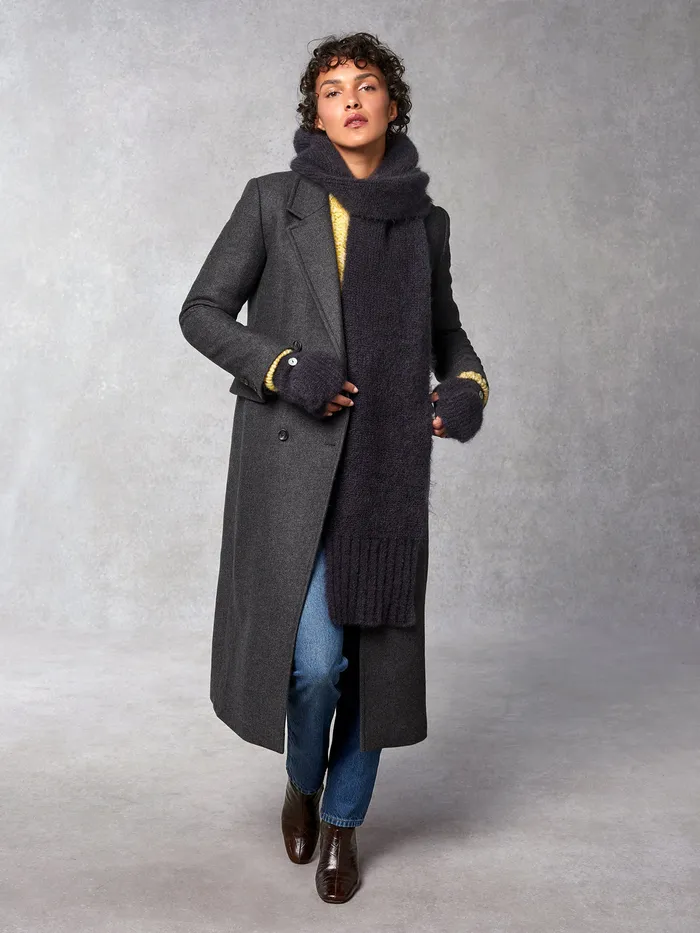 Coats and Jackets Women Galia Coat Anthracite Rouje