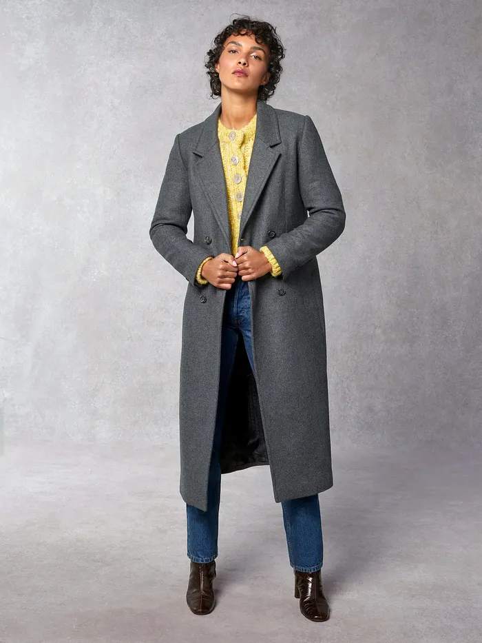 Coats and Jackets Women Galia Coat Anthracite Rouje