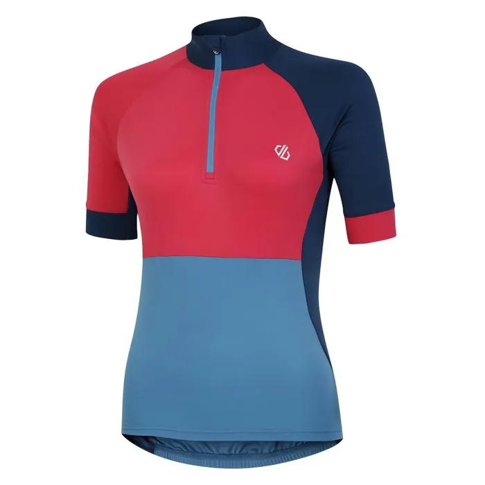 Compassion III Jersey Sorbet Pink Blue Women Dare 2b Cycling Jerseys