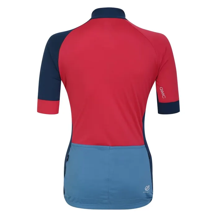 Compassion III Jersey Sorbet Pink Blue Women Dare 2b Cycling Jerseys