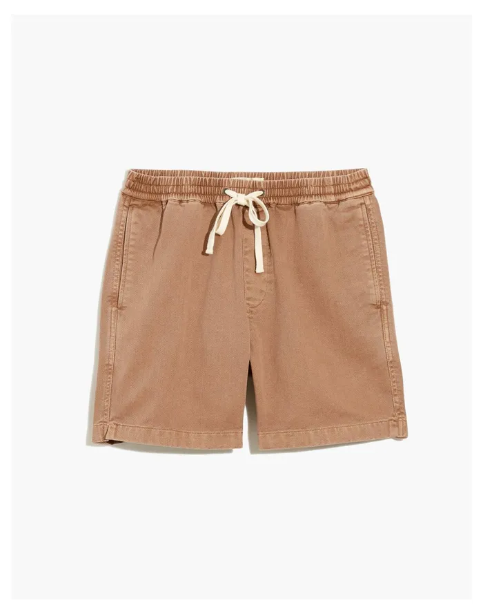 Cotton Everywear Shorts Faded Earth Men Madewell Shorts