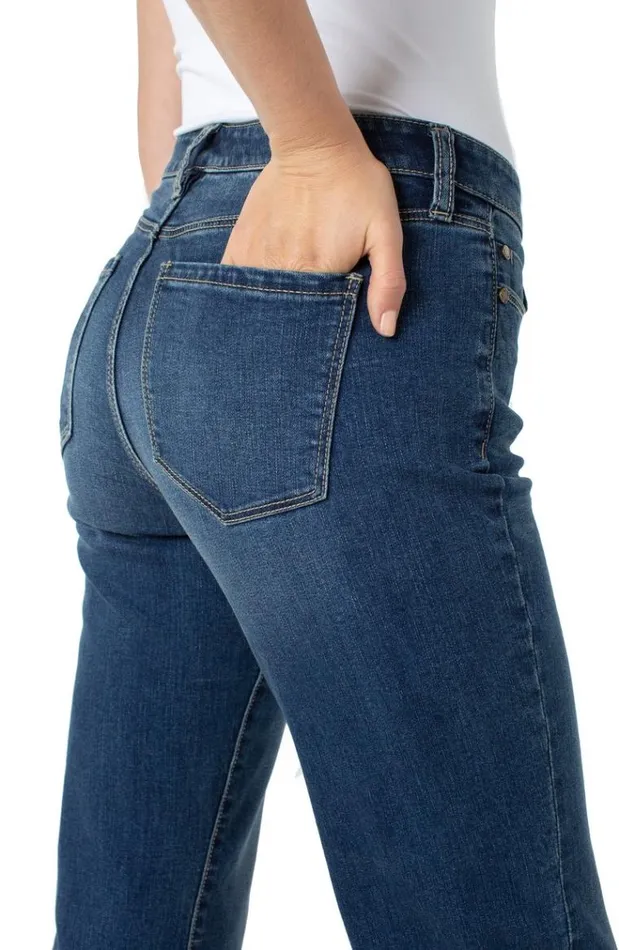 Crops Women Liverpool Los Angeles Crop Straight With Fray Hem Eco Tea Tree
