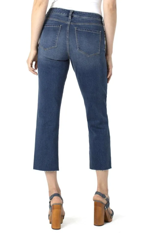 Crops Women Liverpool Los Angeles Crop Straight With Fray Hem Eco Tea Tree