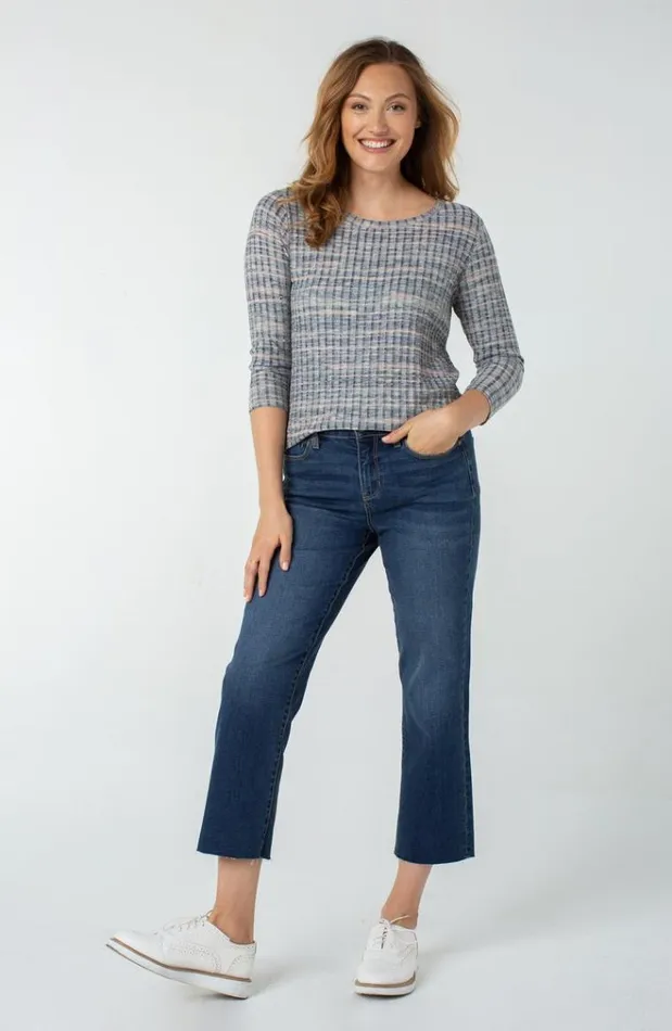 Crops Women Liverpool Los Angeles Crop Straight With Fray Hem Eco Tea Tree