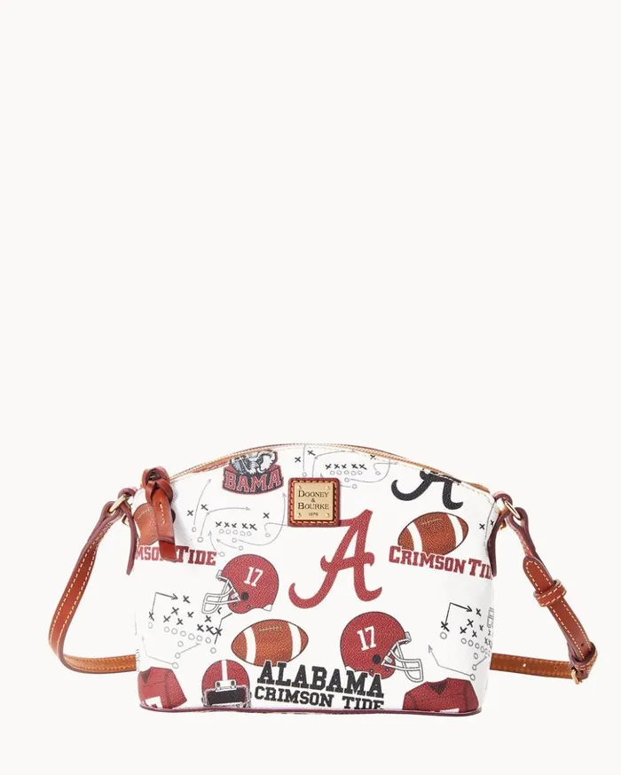 Crossbodies Women Dooney and Bourke Collegiate University Of Alabama Suki Crossbody U Of Alabama