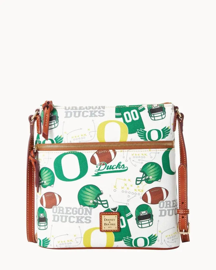Crossbodies Women Dooney and Bourke Collegiate University Of Oregon Crossbody Oregon