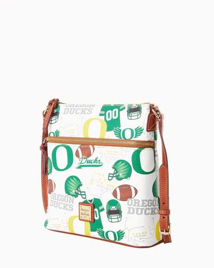 Crossbodies Women Dooney and Bourke Collegiate University Of Oregon Crossbody Oregon
