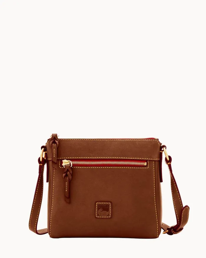 Crossbodies Women Dooney and Bourke Florentine Allison Crossbody Chestnut