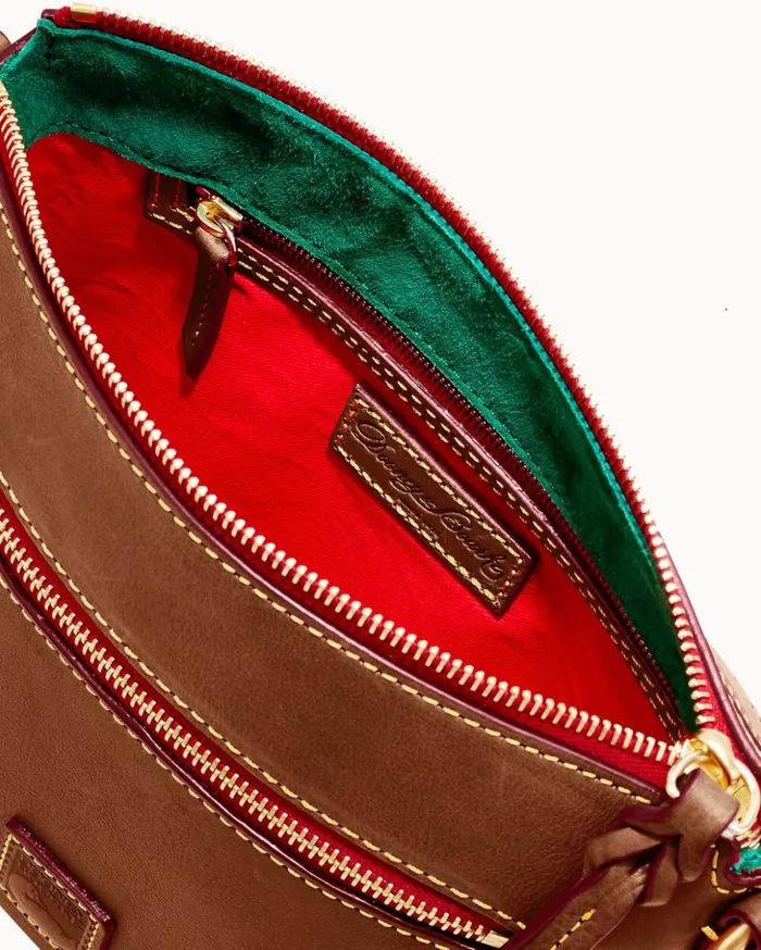 Crossbodies Women Dooney and Bourke Florentine Allison Crossbody Chestnut Crossbodies Women Dooney and Bourke Florentine Allison Crossbody Chestnut